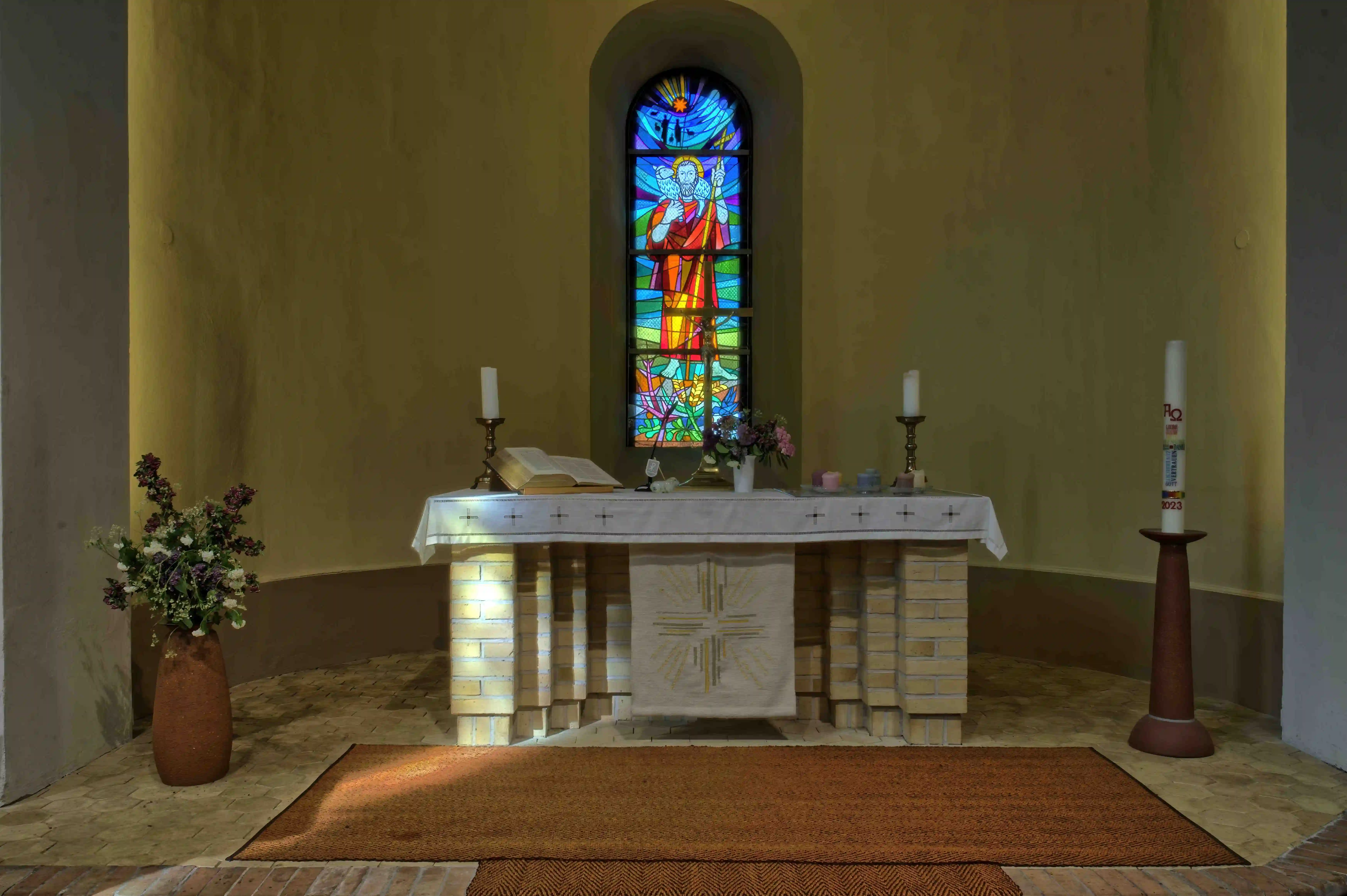 Übersichtsseite der Kugelpanoramen der Dorfkirche Birkenwerder